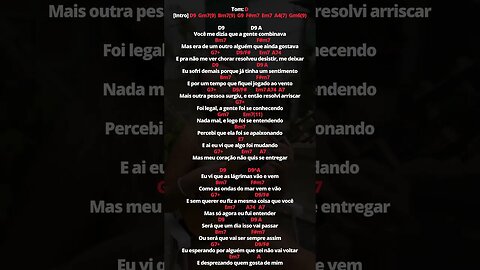 Lágrimas Vão e Vem -Cantora Gica