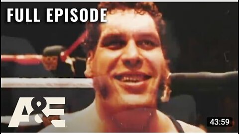 Andre The Giant_ Superstar Wrestler _ Full Documentary _ A&E