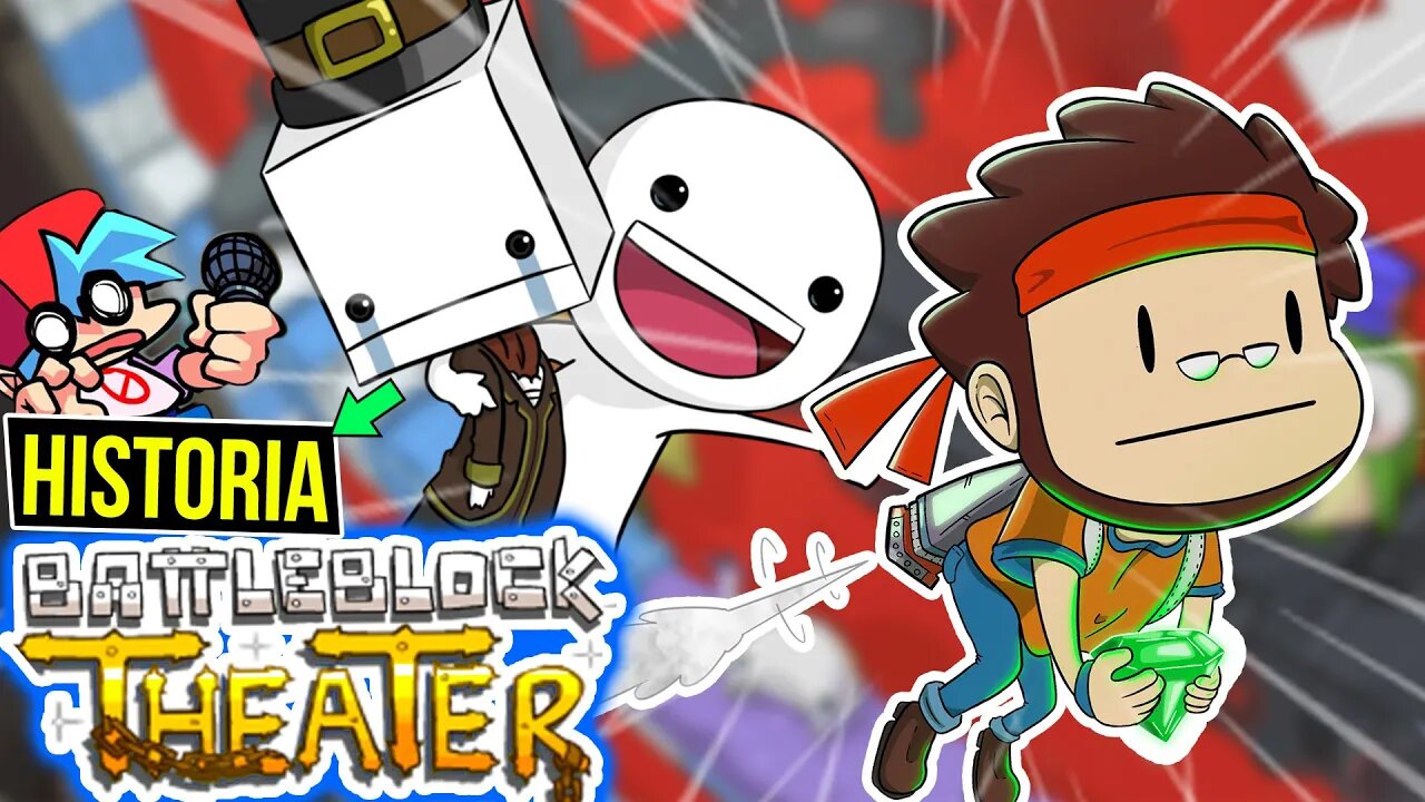 CAÇANDO ESMERALDAS no BattleBlock Theater | Rk play