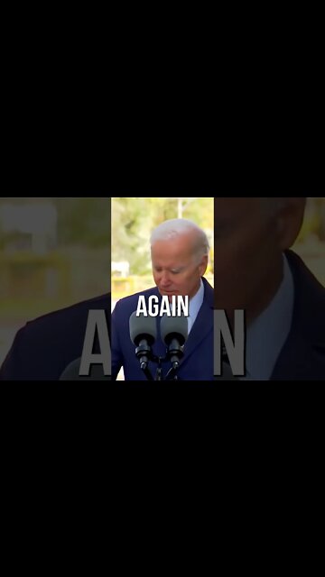 Biden, Gets Lost... Again