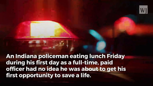 Police Officer Notices a Choking Toddler at Chick-Fil-A on His First Day on the Job