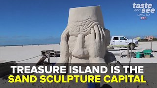 Sanding Ovations: Treasure Island is the sand sculpture capital | Taste and See Tampa Bay