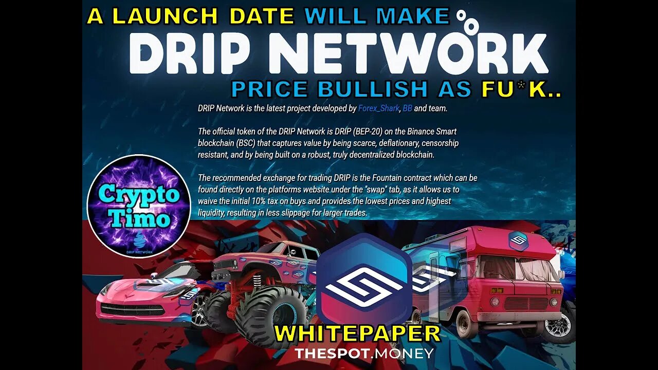 DONT MISS THE NEXT DRIP BULLRUN | THE SPOT MONEY - Community Based Raffles game