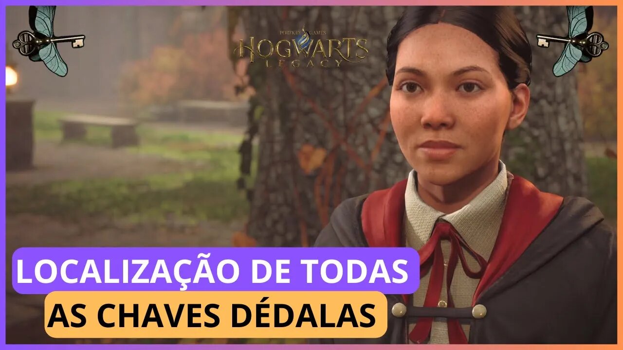 LOCALIZAÇÃO DE TODAS AS CHAVES DÉDALAS | HOGWARTS LEGACY