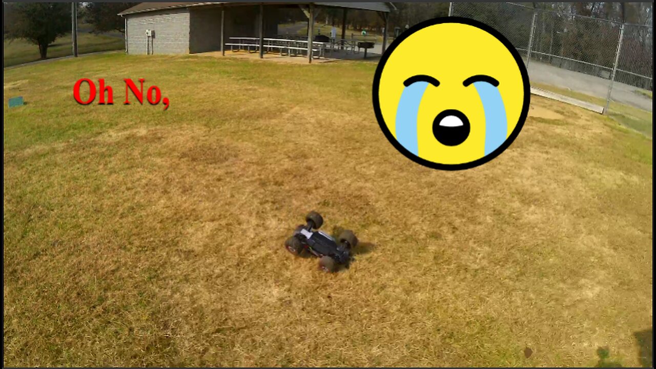RC Super Mean Machine Jumping Ramps At The Park