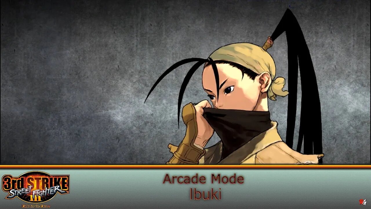 Street Fighter III: 3rd Strike: Arcade Mode - Ibuki