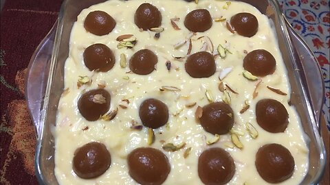 Fruit & Gulab Jamun Custard Recipe |COOKING PASSION