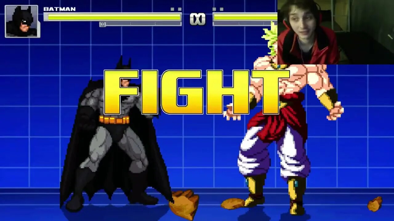 Batman VS Broly The Legendary Super Saiyan From The Dragon Ball Z Series In An Epic Battle