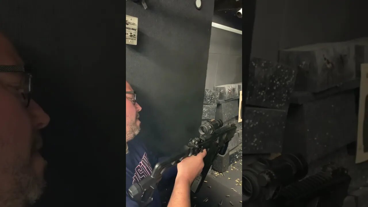Going full-auto with a Kriss 9mm! #shorts