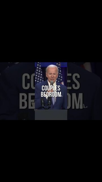 Biden, I Finally Got Changed To Marry Couples In The Privacy Of Their Bedroom