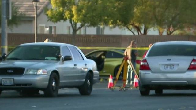 One hospitalized after 2 drivers exchange gunfire in North Las Vegas road rage incident