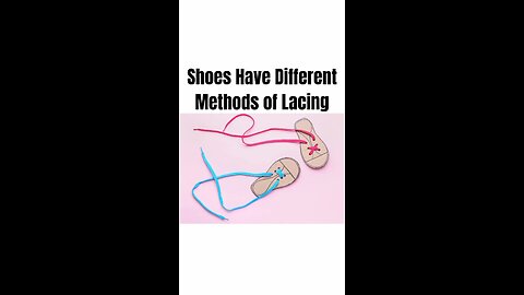 different method of lacing shoes