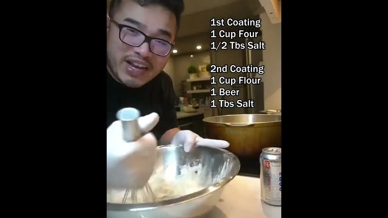 Fried crab legs | @Quang Tran 🦀🔥#shorts