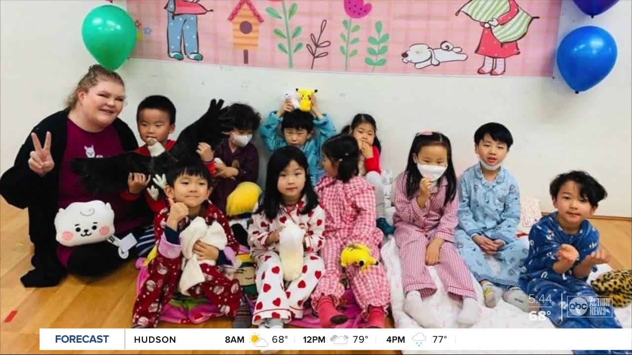 Tampa Bay area teacher in South Korea says she may have tough time returning home due to coronavirus