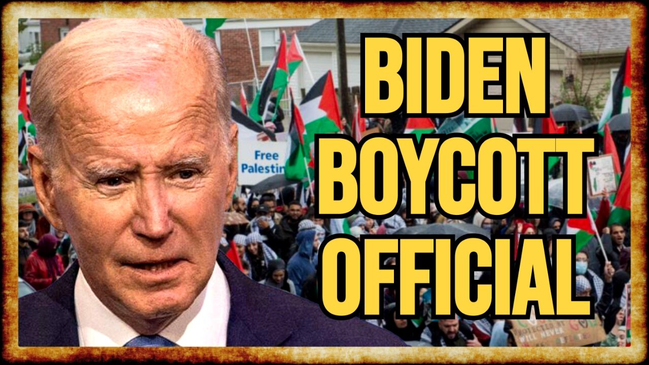 Michigan Arab Democrats FORMALLY Announce BIDEN BOYCOTT