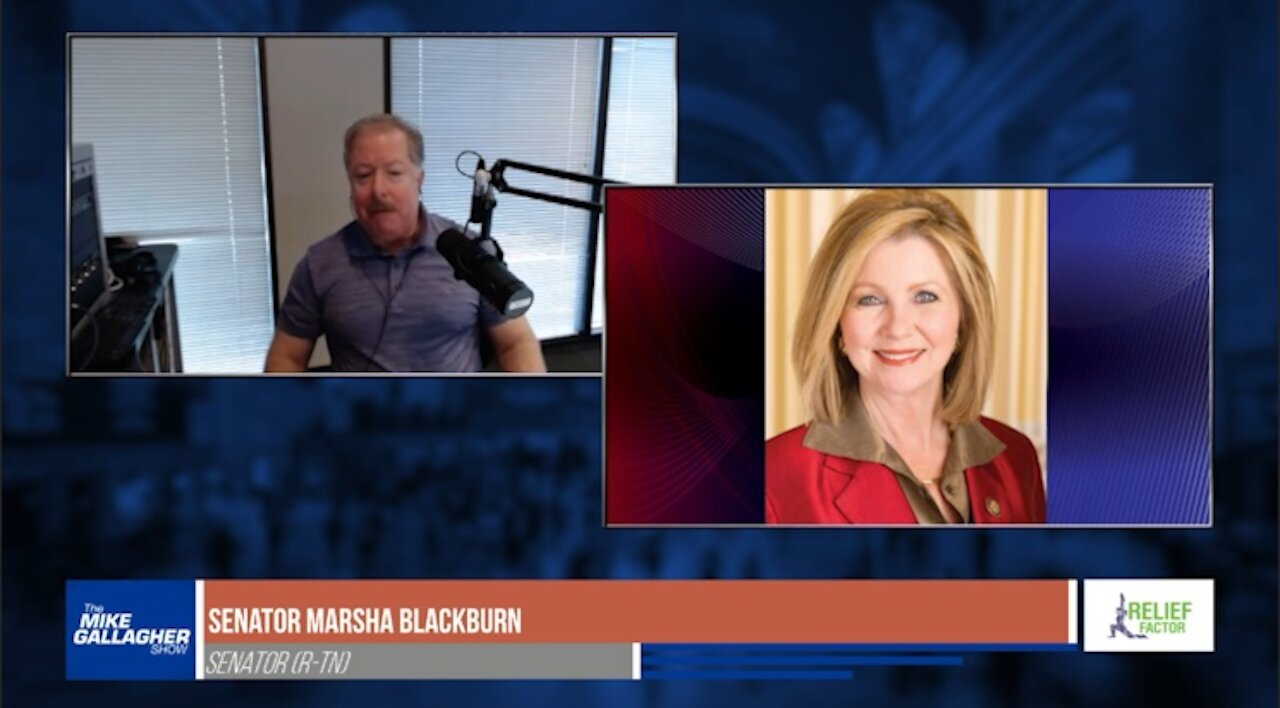 Guest host Sam Malone talks to Sen. Marsha Blackburn about Biden ignoring the crisis at our border