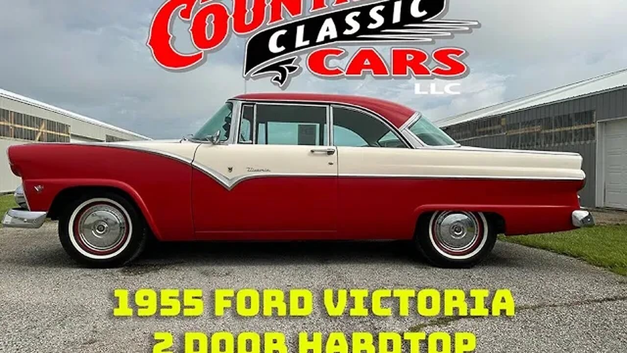 1955 Ford Victoria 2 Door Hardtop