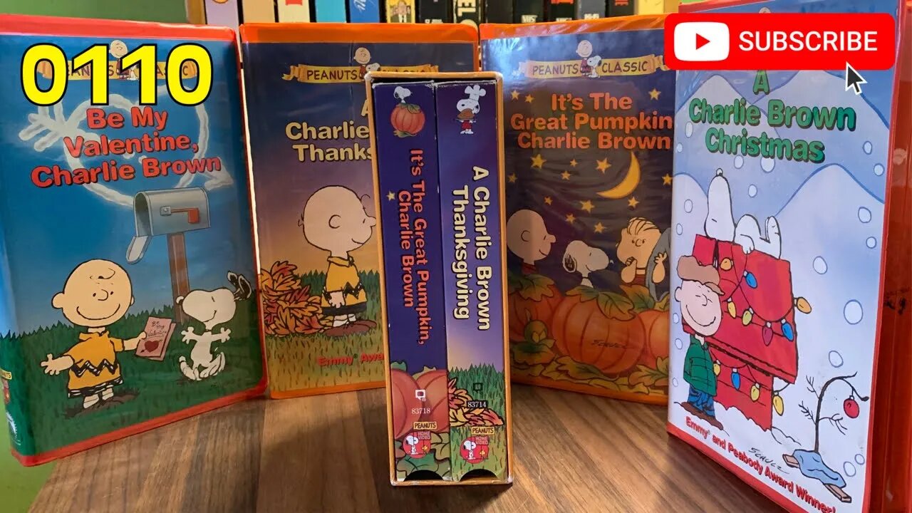 [0110] PEANUTS Collections VHS [INSPECT] [#peanuts #snoopy #peanutsVHS #charliebrown]