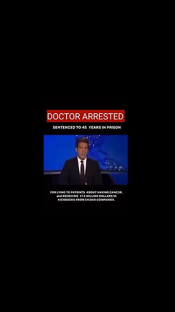Doctor gets 45 Yrs - All the scum are going down, all of them