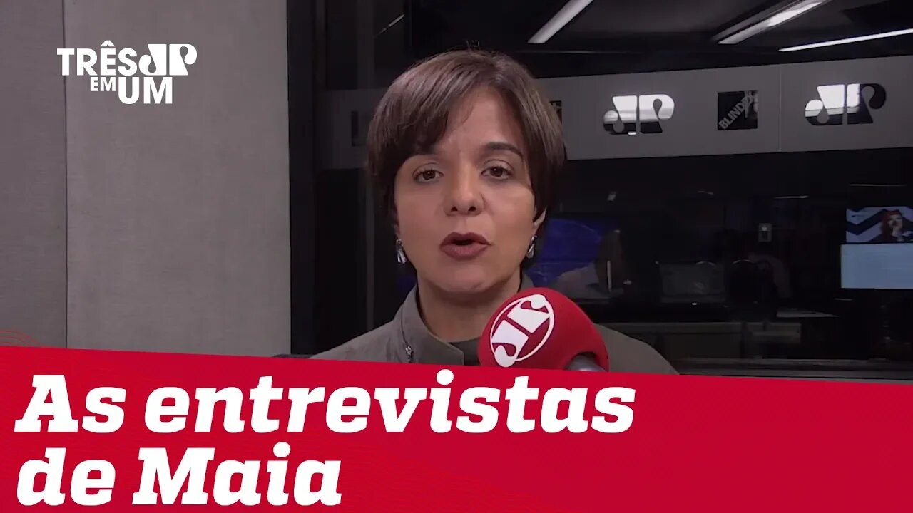 #VeraMagalhães: Entrevistas de Maia são repostas às manifestações do dia 26