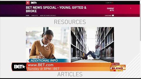 BET News Special: 'Young, Gifted And Broke' This Sunday