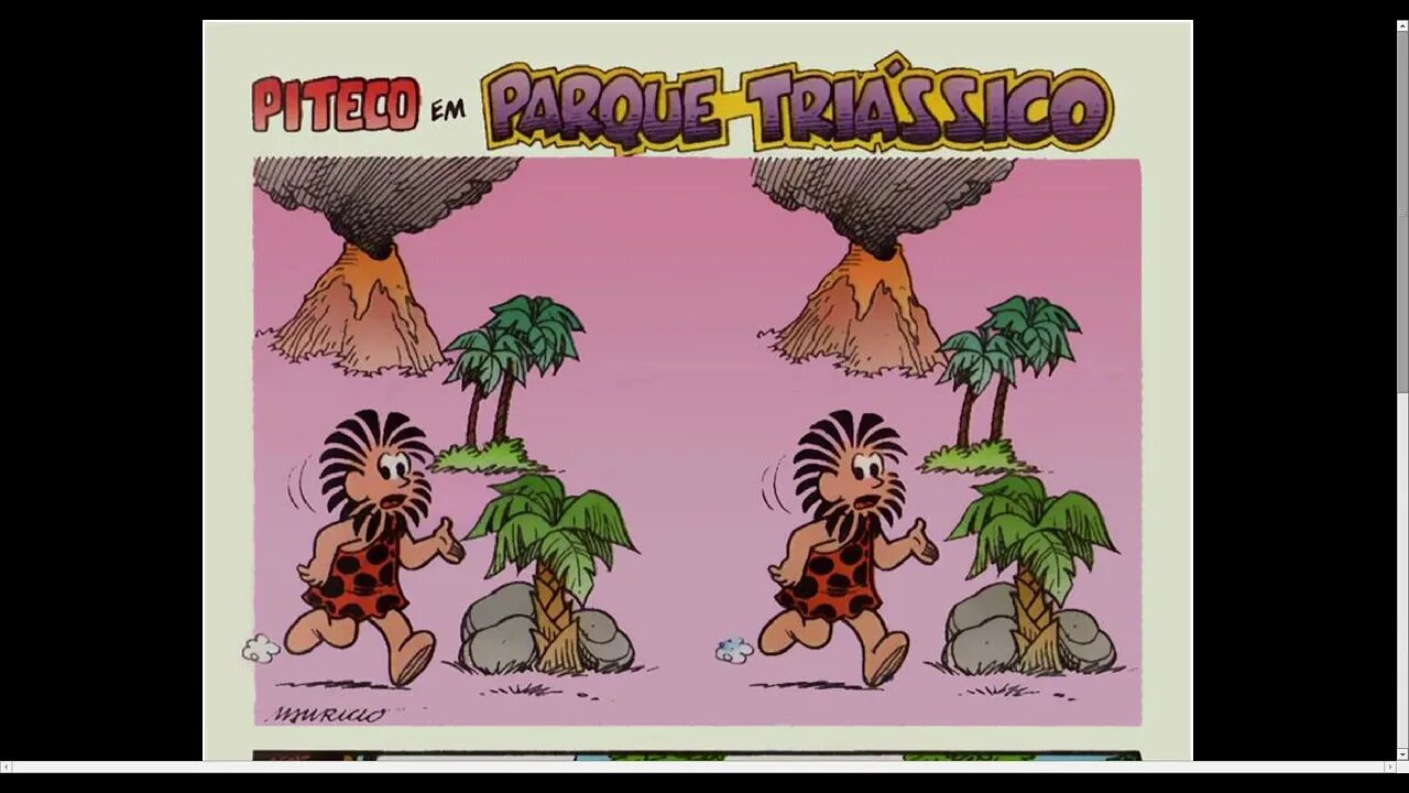 Piteco Em Parque Triássico [Pause o Vídeo Caso Não Consiga Ler]