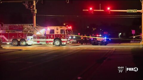 Serious motorcycle crash on Santa Barbara