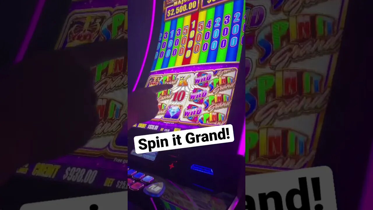 Spin It Grand! Slot Bonus. #shorts