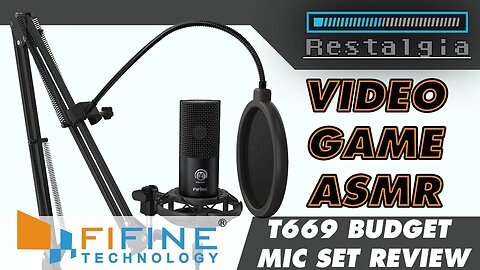 FiFine T669 | Retro Video Game ASMR with a budget microphone