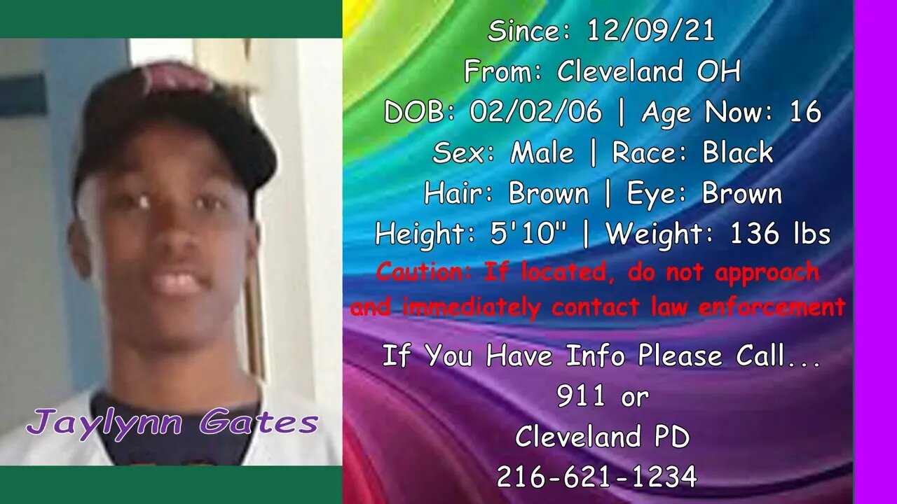 #Missing #Anniversary | Jaylynn Gates | 12/09/2021