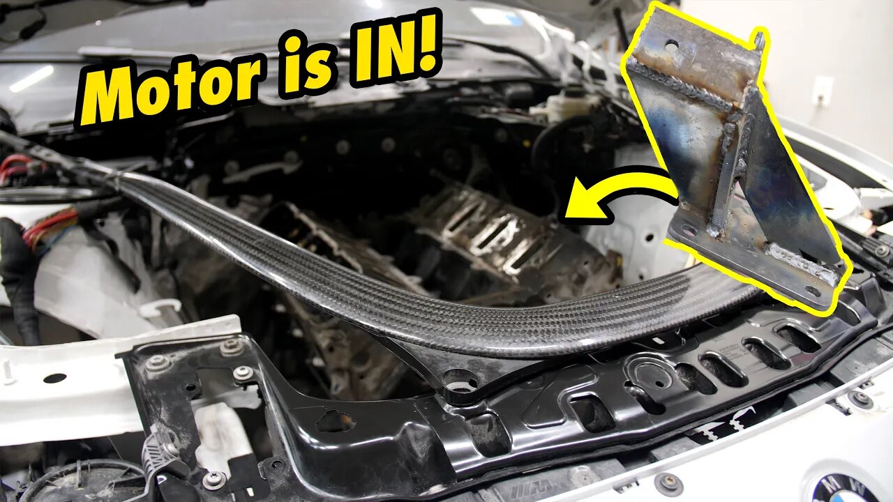 Building Custom mounts for the V8 F80 M3
