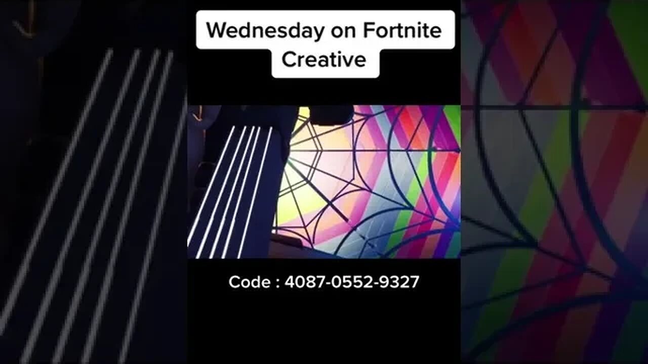 Wandinha no fortnite creative 2.0!!!!!🤯🤯🤯😱#viral #fortnite #shorts
