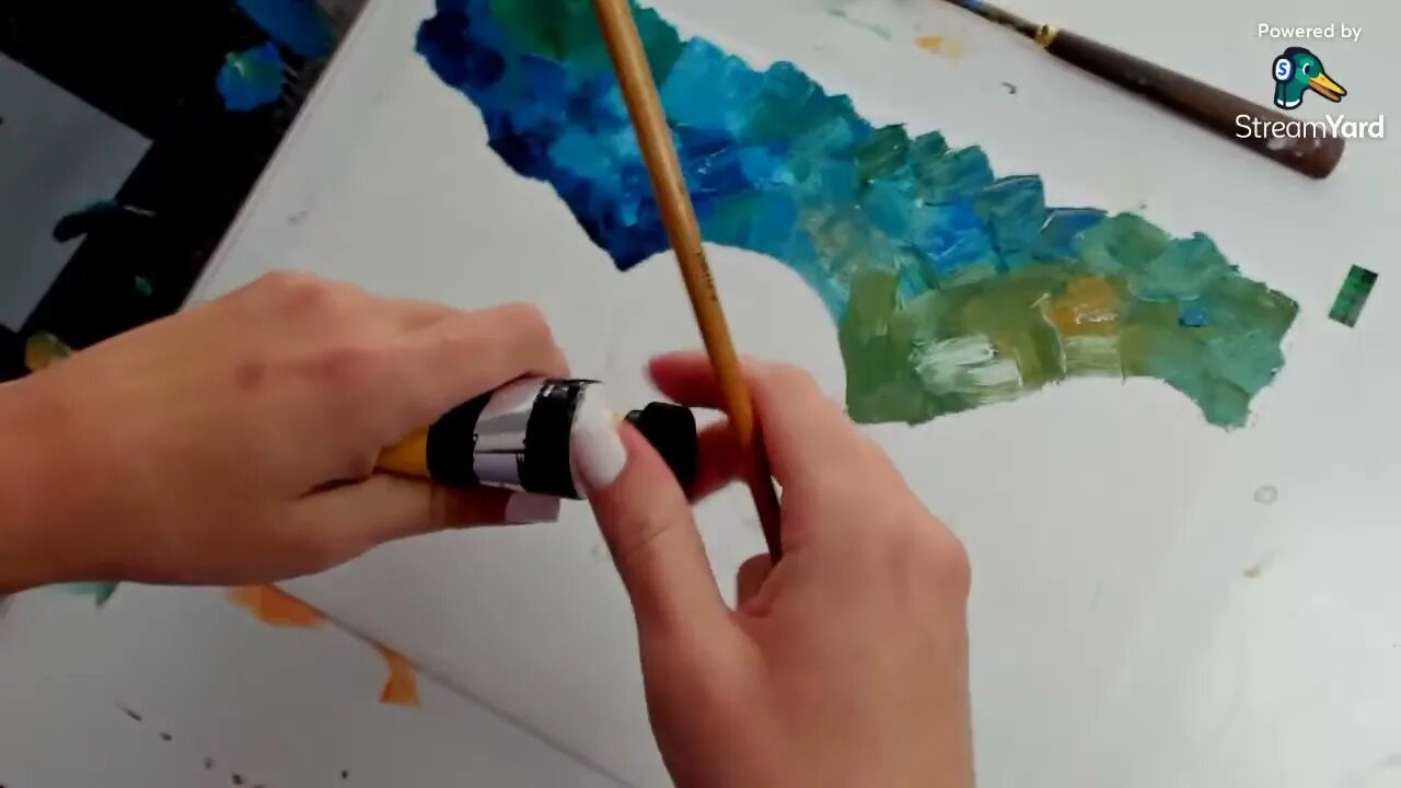 Painting Stream - Stargate / Indiana Jones Crossover