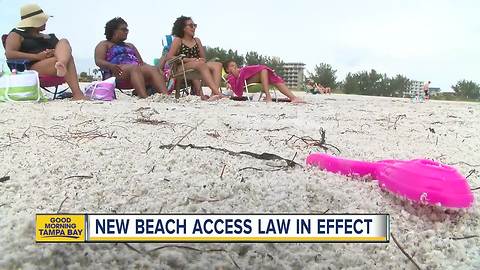 New beach law goes into effect; What it means for your next trip to the beach