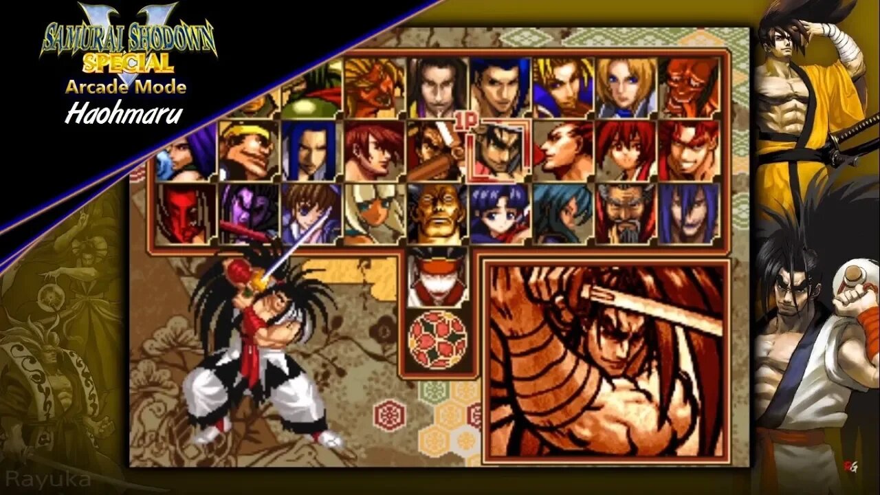 Samurai Shodown V Special - Arcade Mode - Haohmaru