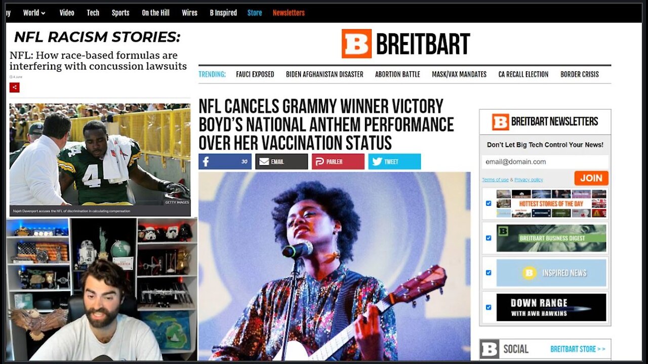 That's Racist! NFL Openly Commits Racial, Religious Discrimination Against Grammy-Winner