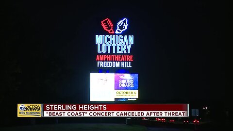 Beast Coast concert canceled due to threat of 'possible mass shooting'