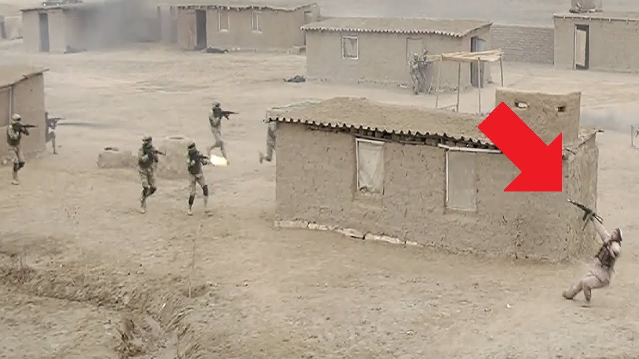 Uzbek & Russian Special Forces Clear Enemy Base During Raid Training