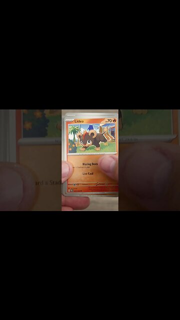 #SHORTS Unboxing a Random Pack of Pokemon Cards 328