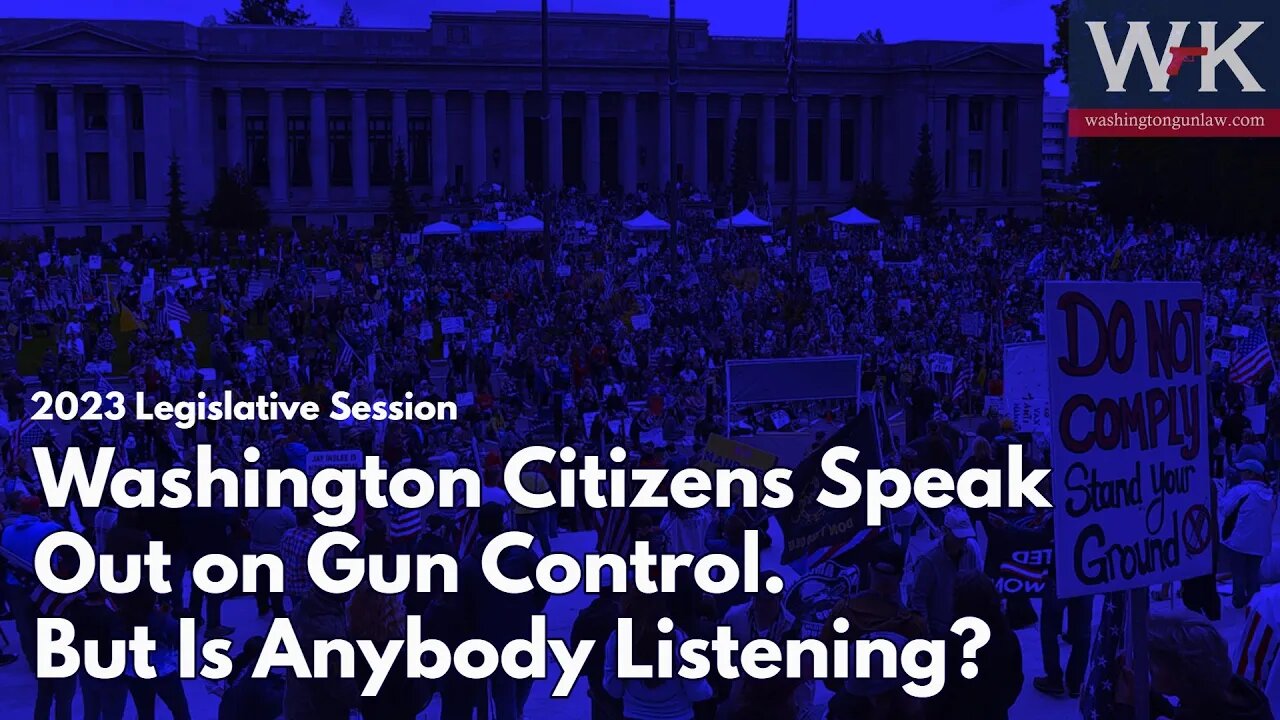 Washington Citizens Speak Out on Gun Control. But Is Anybody Listening?