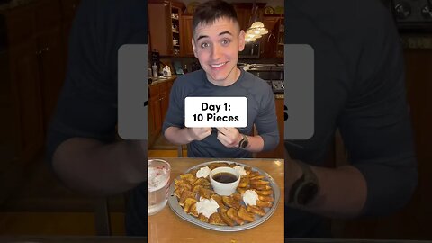 Adding 10 Pieces of French Toast Per Day Until I Fail