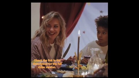 Thanksgiving 2022 | Family Eating | #thanksgiving2022 #eating 1 Minute #1 @Meditation Channel