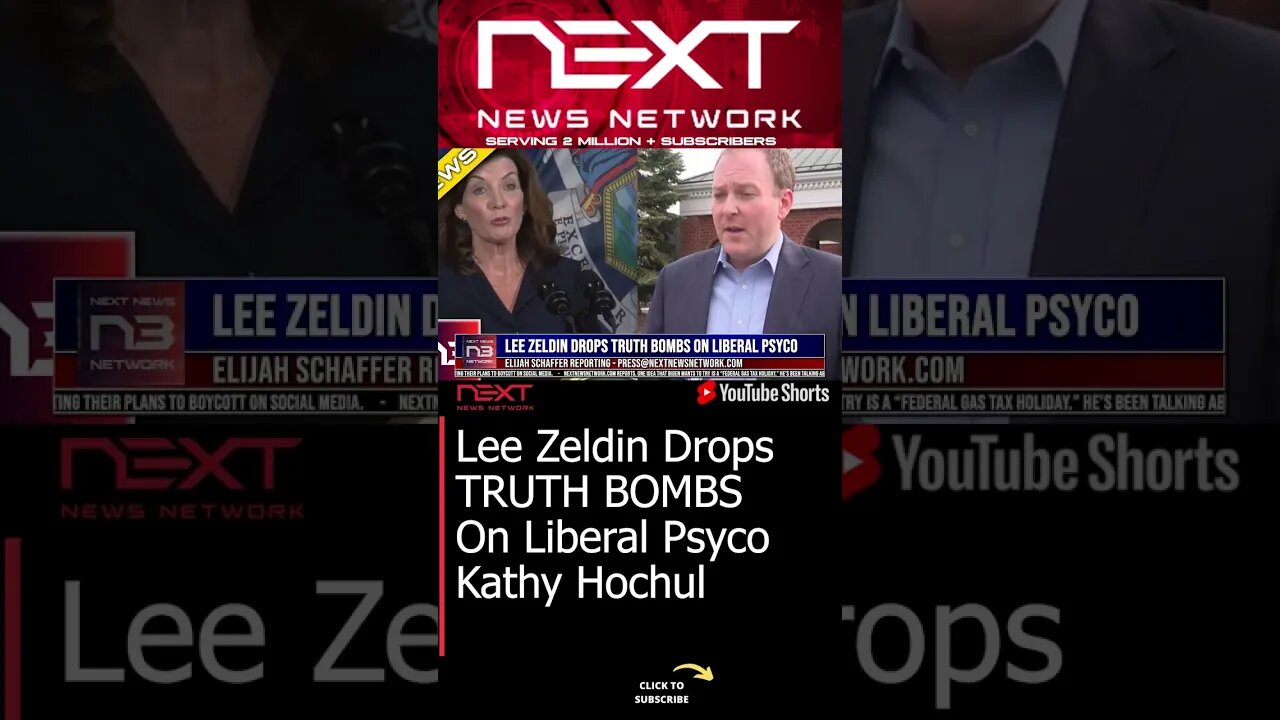 Lee Zeldin Drops TRUTH BOMBS On Liberal Psyco #shorts