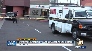 Wrongful death suit over armored truck crush