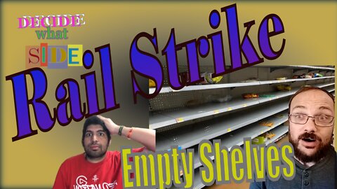 A Rail Strike Can Cause Empty Shelves Quick
