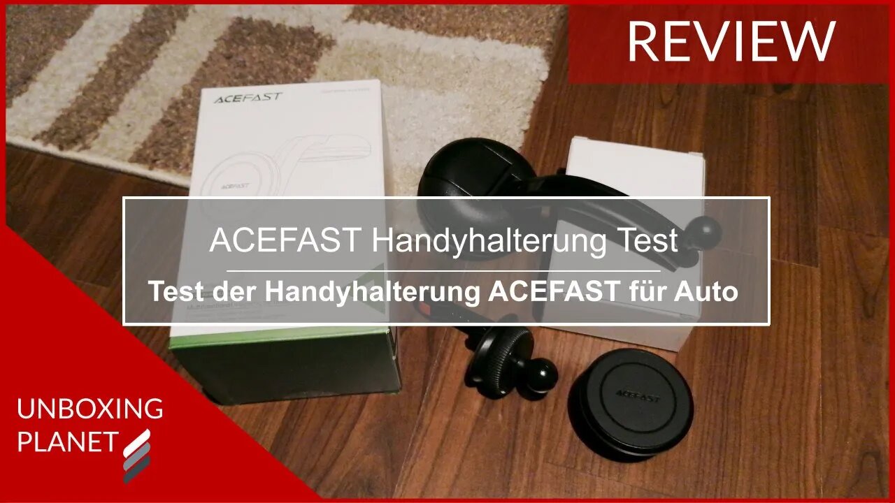 Test ACEFAST Handyhalterung für Auto - Teil 2 - Unboxing Planet