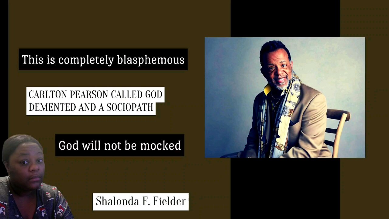 Carlton Pearson Called God Demented And A Sociopath (Blasphemy)