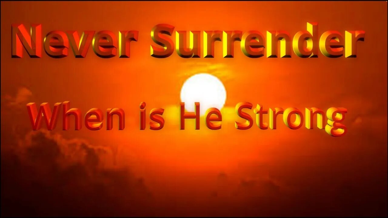 BILLY FALCON NEVER SURRENDER