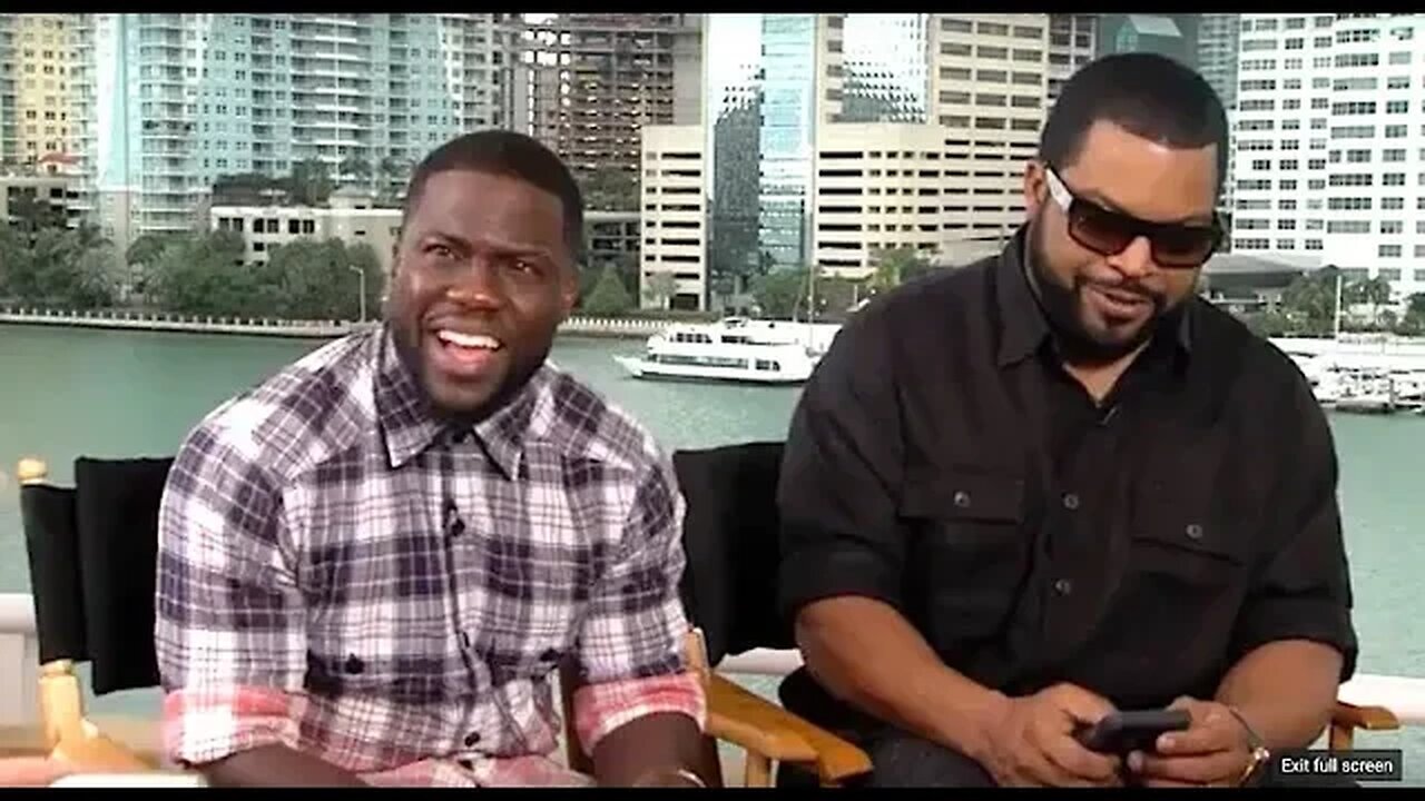 Kevin Hart and Ice Cube talk wives, kids, hard work and how to keep it REAL!