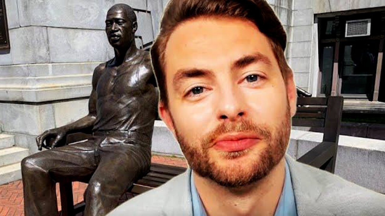 Huge George Floyd Statue Unveiled In Newark!